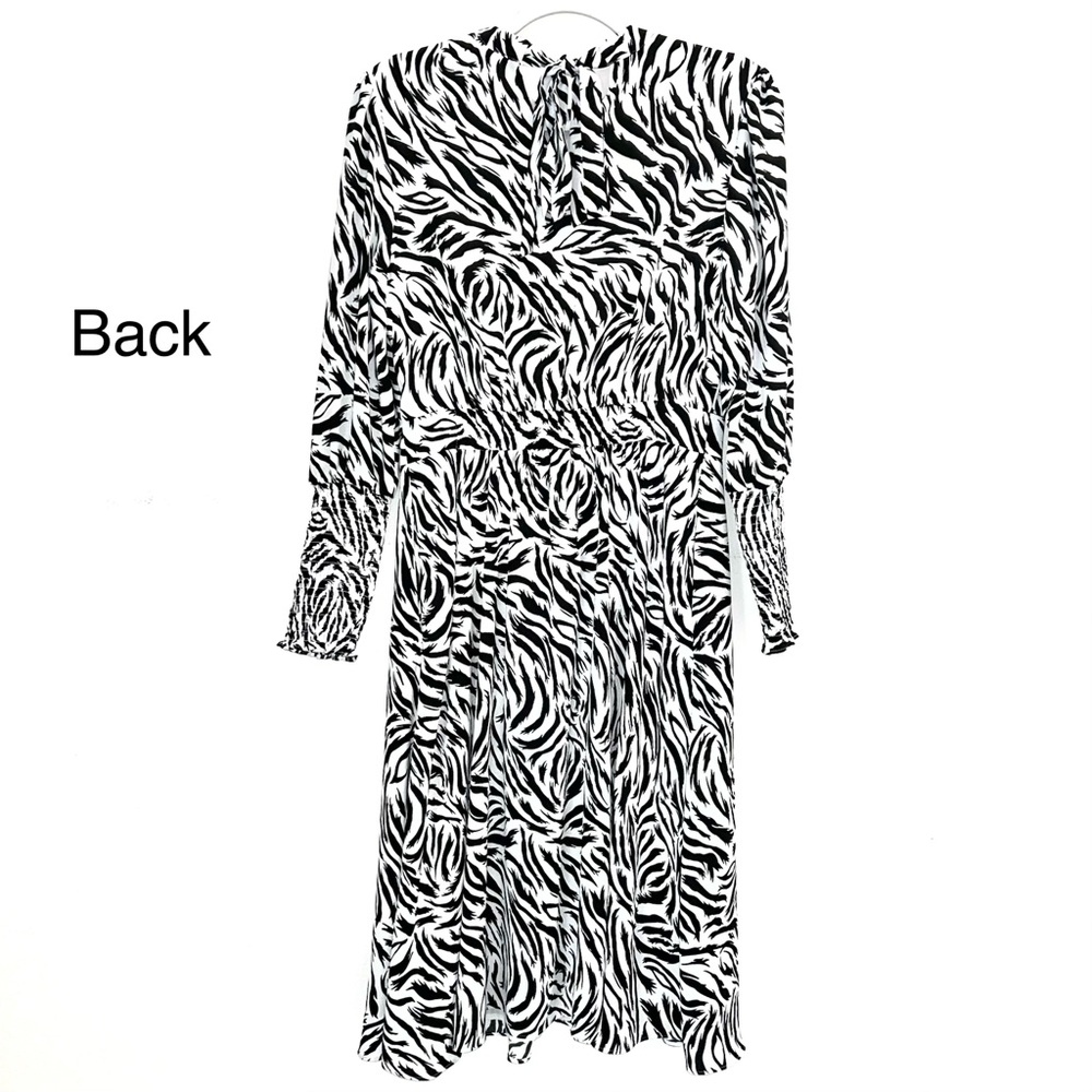 Black and White Zebra Print Dress NWOT - Picture 5 of 10